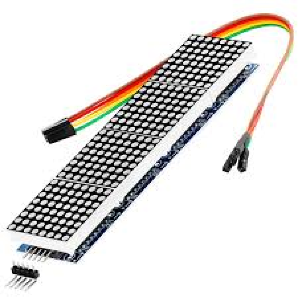 MAX 7219 LED MATRIX DISPLAY 1X4
