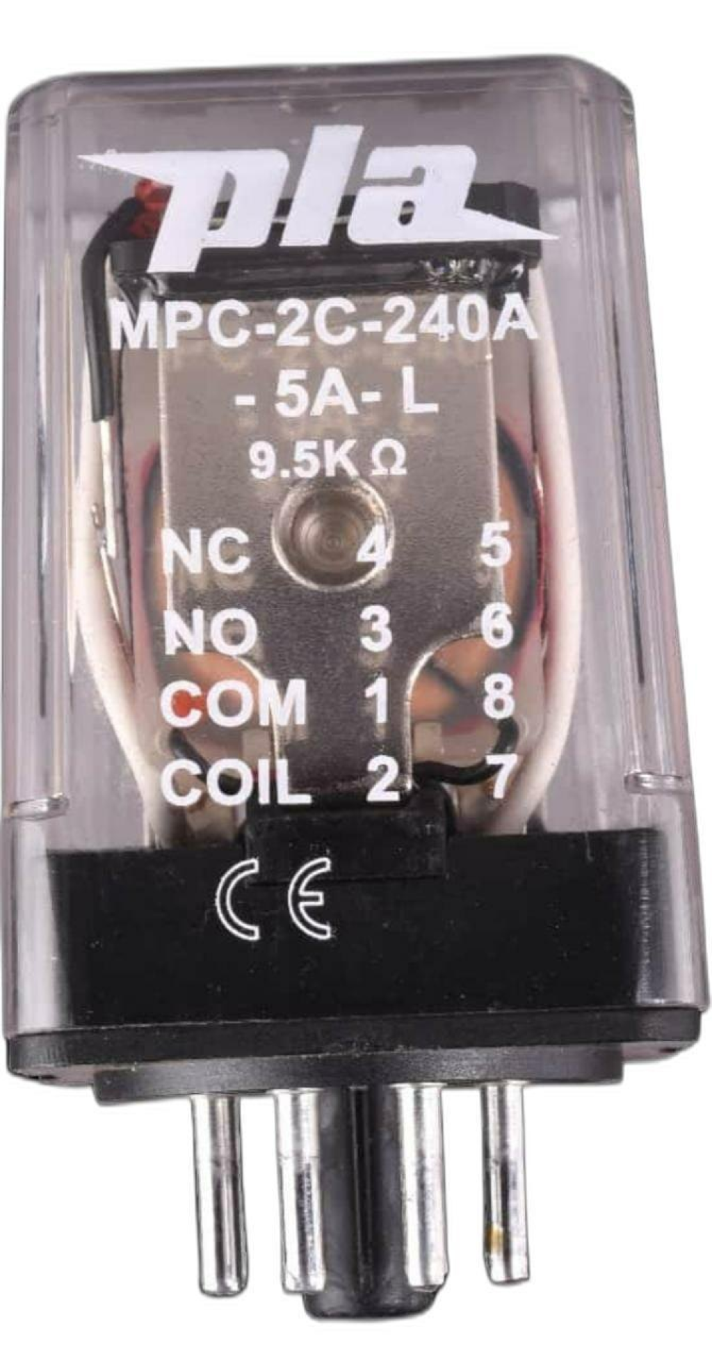 RELAY PLUG TYPE 8 PIN 230VAC